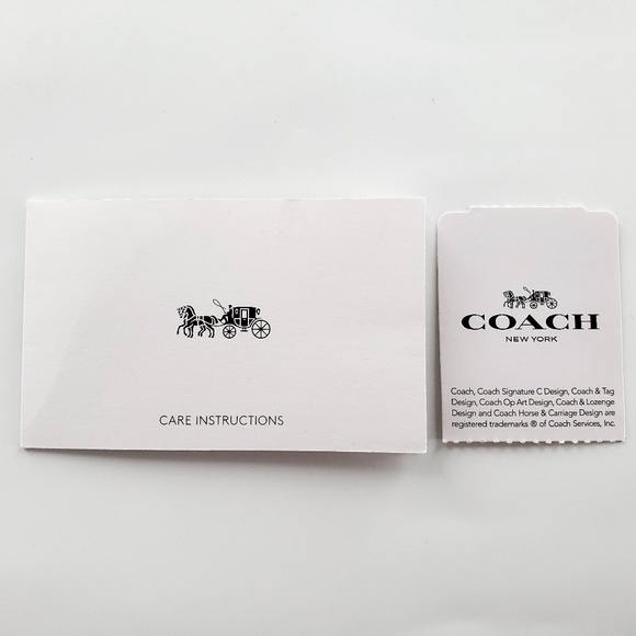 Coach Slim Envelope Clutch Wallet Crocodile Embossed Leather Snap F27482 - Picture 9 of 12